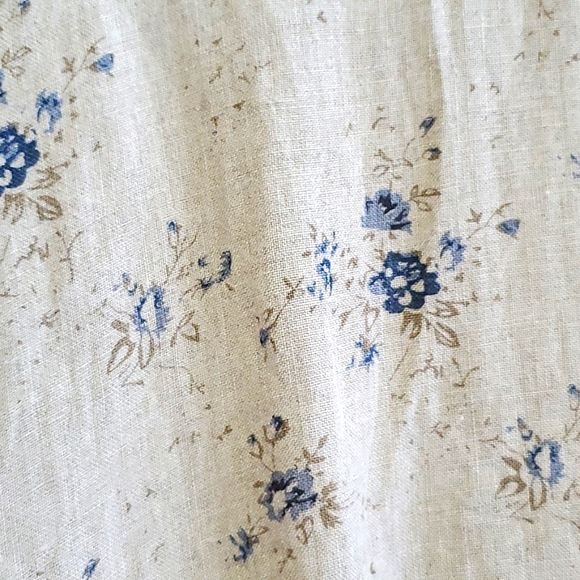 💥SOLD💥Hearts Desire 100% Hand Spun Raw Linen Dress Mary Grace - Picture 4 of 9